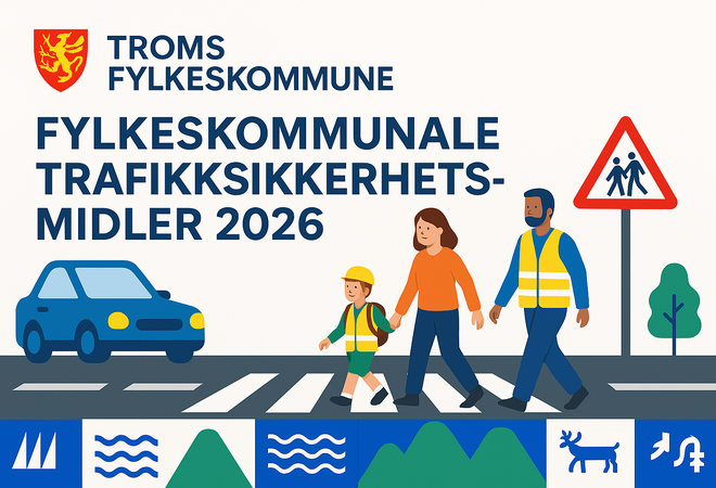 Illustrasjon trafikksikkerhetsmidler