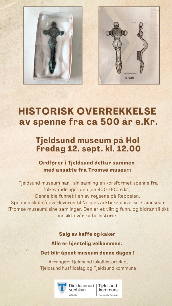 Plakat med tekst som i artikkelen.