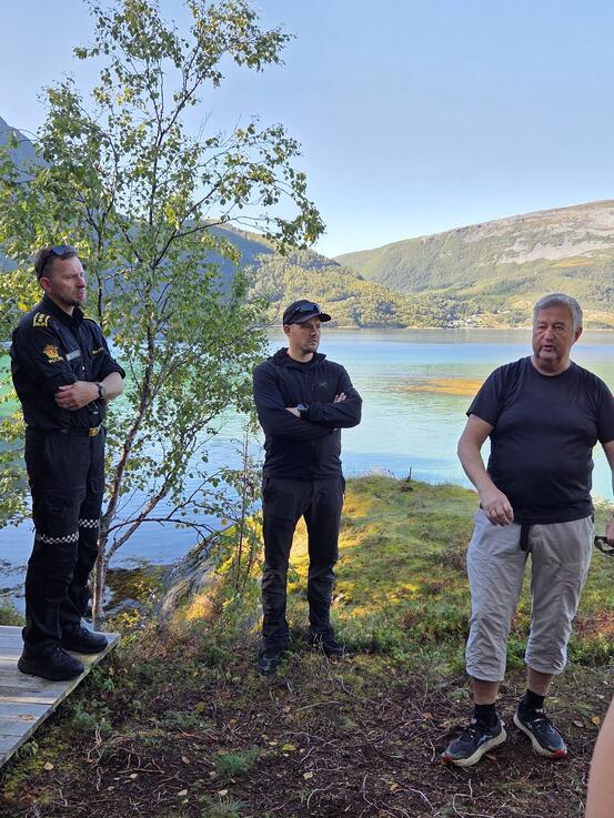 Ronny Kristoffersen, Robin Ridderseth og Gunnar Johnsen