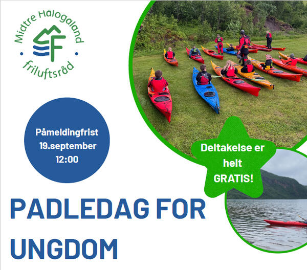 Padledag plakat