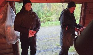 Ved bålpanna, tale