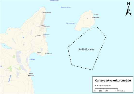 Kartøya akvakulturområde