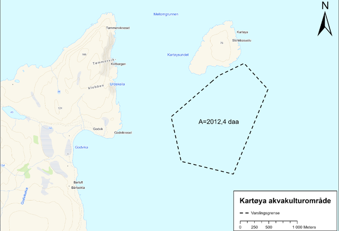 Kartøya akvakulturområde