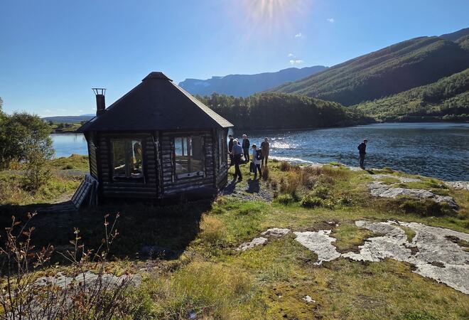 Grillbu på Kalvskinnet