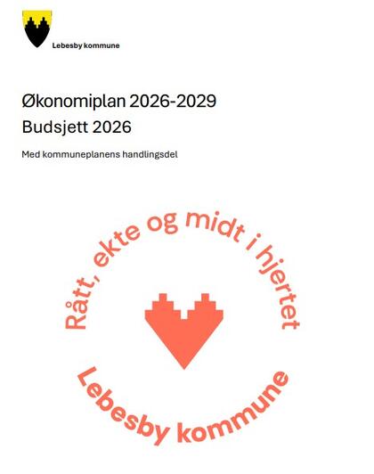 Illustrasjon - budsjett 2026 og økonomiplan 2026 - 2029