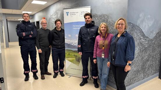 Personer ved brann- og redningsskolen