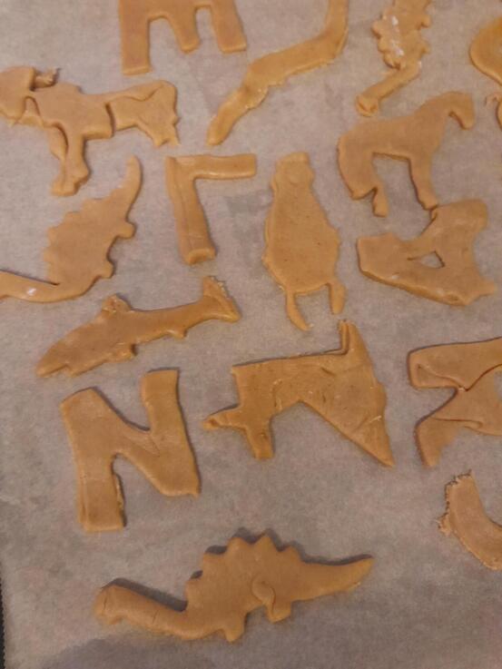 Foto: Evenskjer barnehage Bilde av pepperkakefigurer