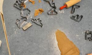 Bilde av laging av pepperkaker