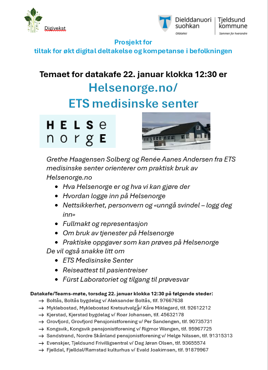 Plakat med samme tekst som i artikkel