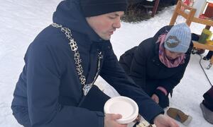 Arrangemnet barnehage - avduking av samisk skilt