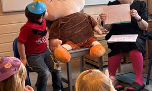 Samlingsstund med Albert Åberg