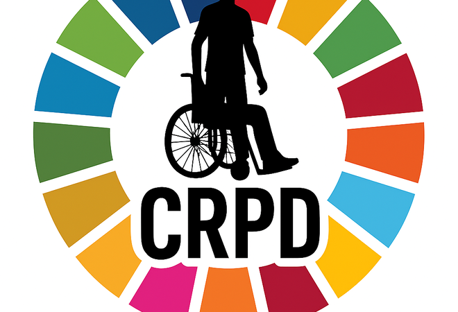 Illustrasjonen er KI generert CRPD logo, KI generert