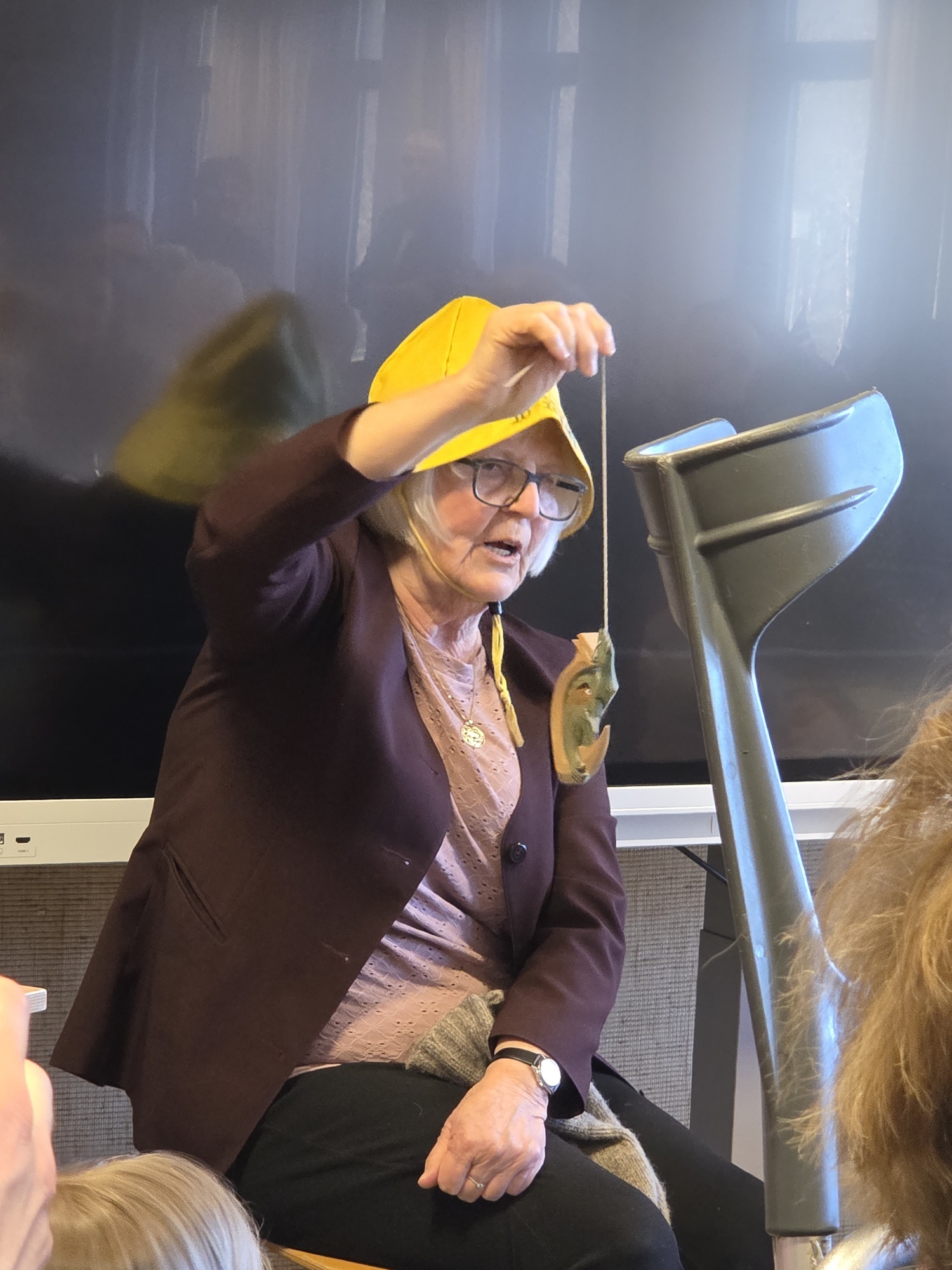 Gunnhill Andreassen forteller om marmelen