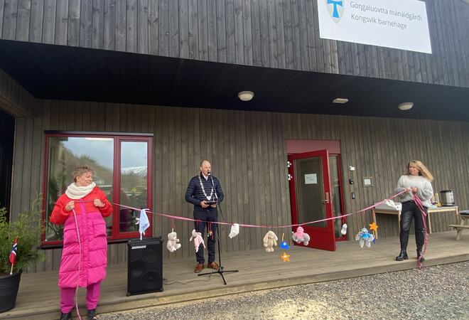 Åpning av Kongsvik barnehage