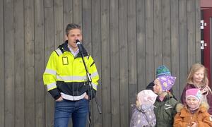 Tale ved daglig leder Martin Mathisen i Harstad bygg