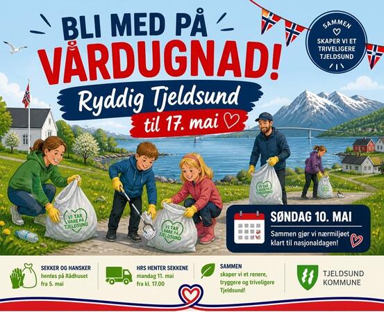 Plakat Ryddedugnad til 17. mai