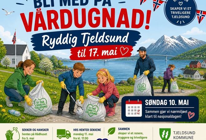 Plakat Ryddedugnad til 17. mai