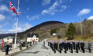 Oppstilling ved Ramsund Orlogsstasjon