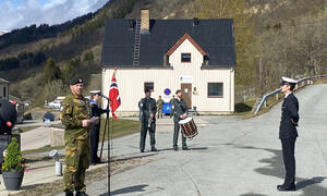 Tale ved vaktsjef Thomas Moelv