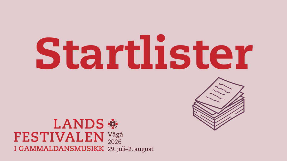 Startliste  2026