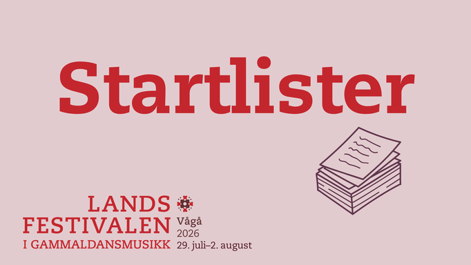 Startliste 2026