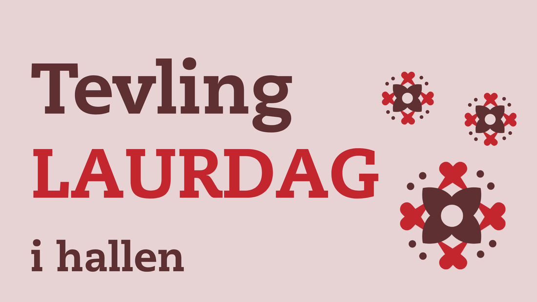 Tevling laurdag i hallen
