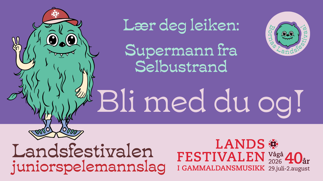 Lær deg leiken Supermann frå Selbustrand