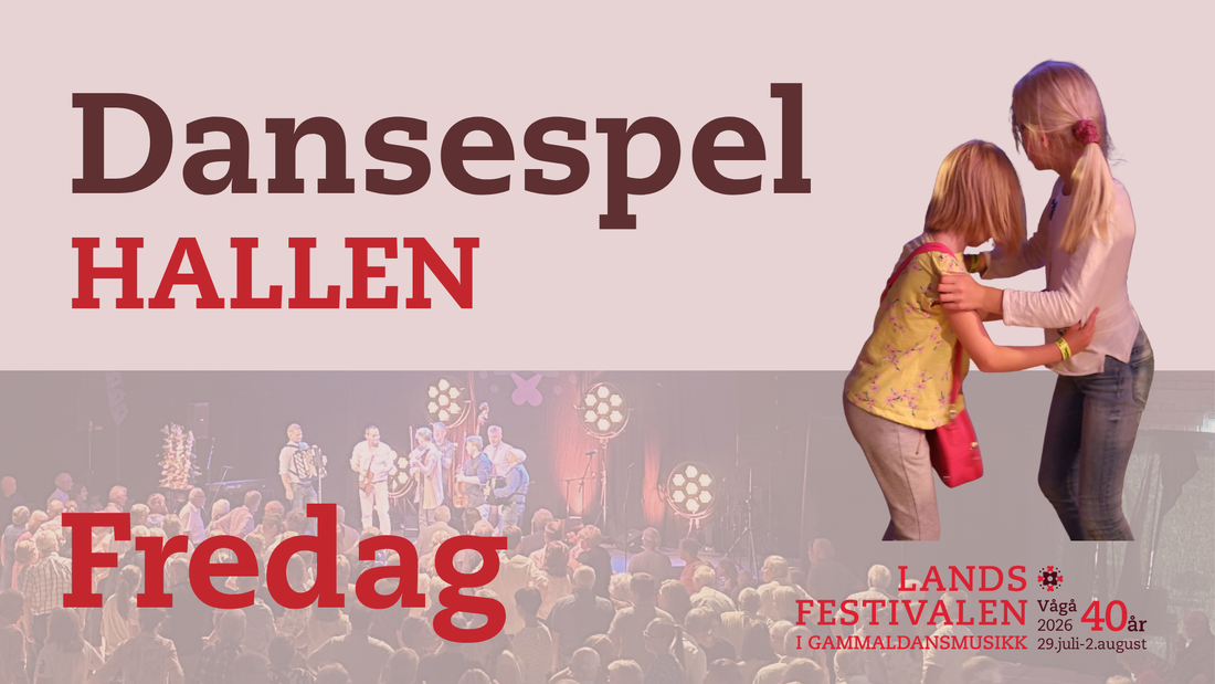 Dansespel i hallen fredag