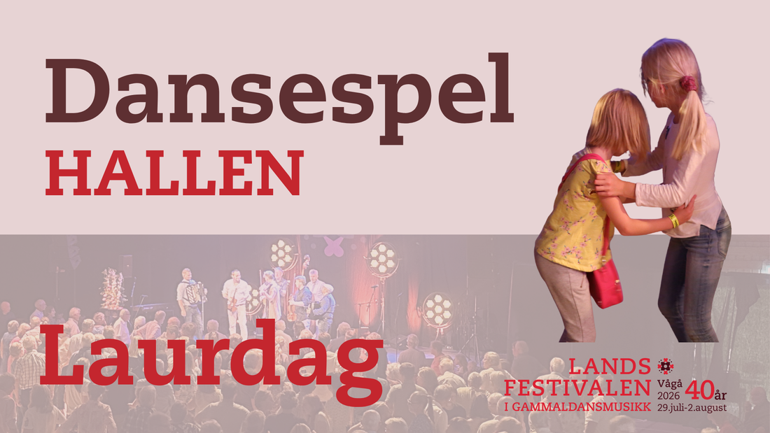 Dansespel i hallen laurdag