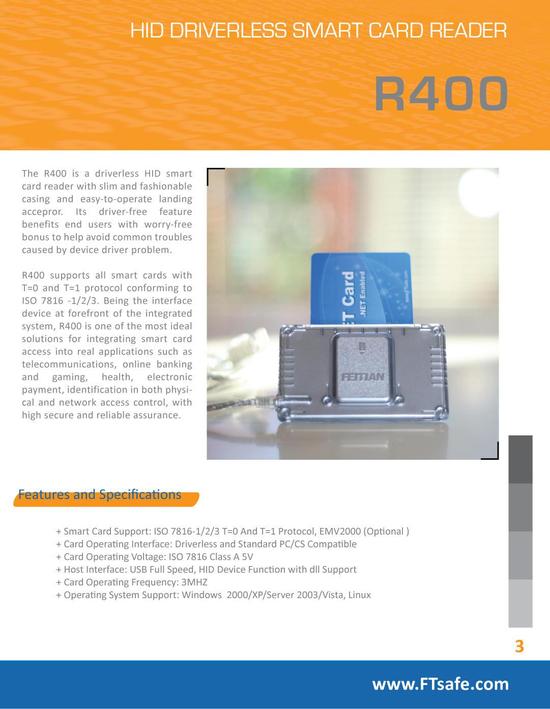 R400 brochure