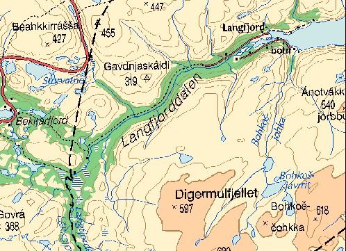 Kart over Laggo